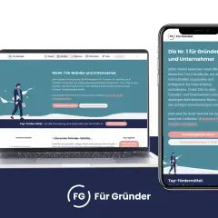 Professionelle Website für Gründer und Unternehmer. Bietet Leitfäden, Vorlagen und Tools für den erfolgreichen Start in die Selbstständigkeit.
