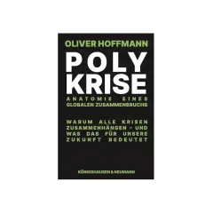 Buchcover: Oliver Hoffmanns "Polykrise" erklärt die Anatomie eines globalen Zusammenbruchs und warum alle Krisen zusammenhängen.