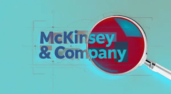Lupe über McKinsey & Company: So analysiert McKinsey, was macht McKinsey?