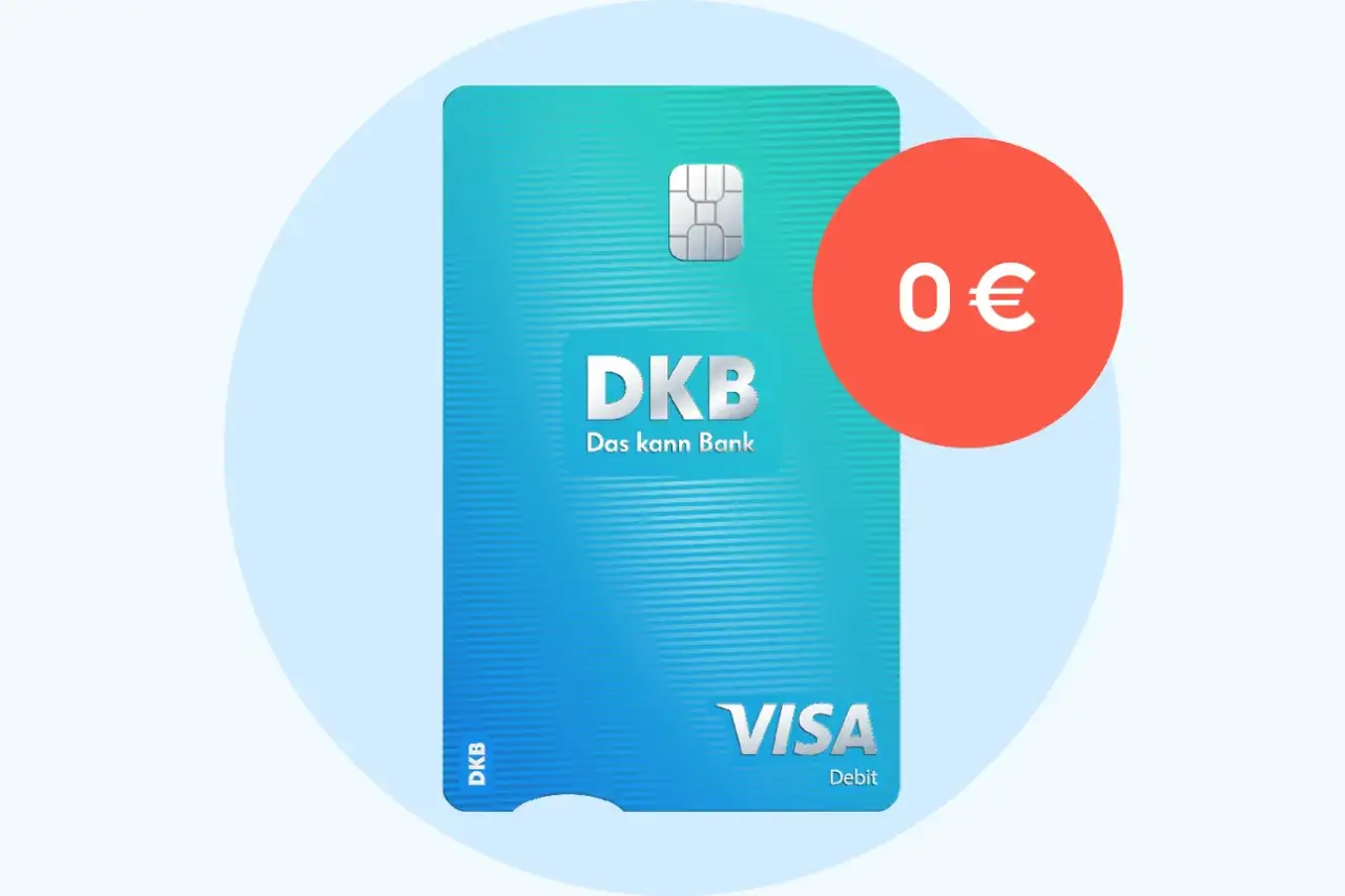 DKB Girokonto: Keine Kosten f&uuml;r die Visa Debitkarte. Das kann Bank.