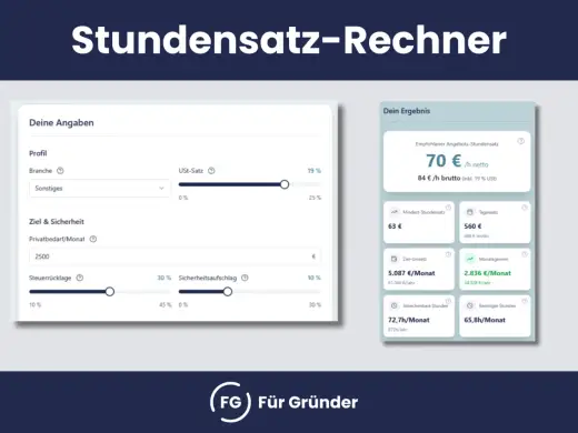 Stundensatz berechnen - so kalkulierst du ihn realistisch